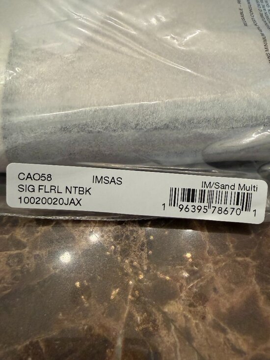 Coach Notebook In Signature Canvas With Floral Print - Picture 5 of 8